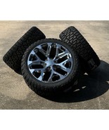 Chrome Snowflake 22&quot; Wheels Blackhawk R/T Tires Chevy Tahoe Silverado Ne... - $41,155.95 MXN