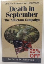 Death in September : The Antietam Campaign by Perry D. Jamieson - £3.88 GBP