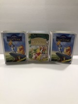 1996 Mc Donald&#39;s Walt Disney Masterpiece Collection Happy Meal Toys, Set Of 3 - £9.72 GBP