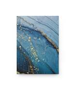 Elegant Blue Marble Hardcover Journal for Personal Reflection, Travel Diary - $19.92 CAD