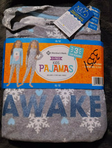 Members Mark Girls 3 Pc Polar Bear Pajama set Sz 10/12 New With Tags - £17.86 GBP