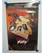 CERTAIN FURY Tatum O&#39;Neal Irene Cara Original Vintage Home Video Movie P... - £17.20 GBP