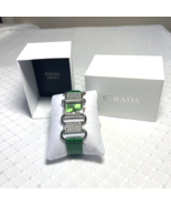 NEW Women&#39;s STRADA Faux Diamonds Green Strap - £14.84 GBP