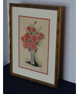 Lithograph/Print-Roses&quot; Signed and Numbered 36/250 Painting - Tathony, a... - $70.00