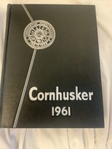 1961 University of Nebraska CORNHUSKER Yearbook Book - £14.10 GBP