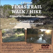 &quot;Texas Trail Virtual Walk / Hike&quot; Treadmill, Stair Stepper, Exercise Dvd - £11.17 GBP