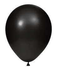 12" Black Latex Balloons (15) - Birthday Party Supplies - $2.56