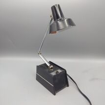 Vintage Desk Lamp Black Mobilite HI LO Adjustable 15&quot; MCM Atomic Space Age - €25,49 EUR