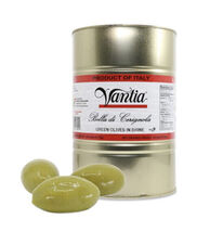 Whole Green Cerignola Olives On Brine (5.5 Lbs Tin) (PACK OF 5) - $313.82