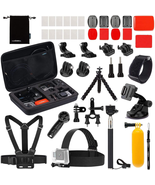 Action Camera Accessory Kit for Gopro Hero Black Silver 12 11 10 9 8 7 6... - £31.42 GBP