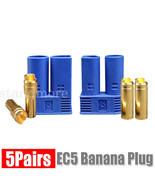 5 Pair EC5 Connector Male &amp; Female RC LIPO Battery Charge NiMh UK(5Male+... - $13.82 CAD
