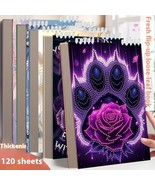 Cat Paw Pattern Style, Notepad, Notebook Diamond Jewel Art COMPLETED & SEALED - $24.74