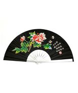 Golandstar Peony Flower Pattern Aluminium Alloy Tai Chi Fan Decorative F... - £21.37 GBP