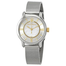 MASERATI Epoca Montre en acier inoxydable pour femme avec cadran en nacre... - £162.33 GBP