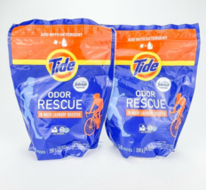 Tide Odor Rescue Febreze Fresh In Wash Laundry Booster 18ct 14oz Lot of 2 - £36.99 GBP