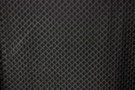 FABRIC ATHLETIC SPORT DIAMOND 3D 4 WAY SPANDEX BLACK 60&quot; WIDE BY THE YARD - $77.83 MXN