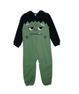 Toddler Boy's Fleece Hooded Frankenstein Monster Halloween Pajama Sleeper - $463.47 MXN Toddler Boy's Fleece Hooded Frankenstein Monster Halloween Pajama Sleeper - $463.47 MXN