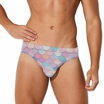 Mondxflaur Scale Men Swim Briefs Sexy Swimming Trunks Quick Dry Soft Ath... - $19.99