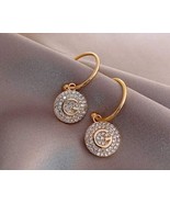 Luxury Rhinestone G Letter Earrings, Classy Rhinestone Earrings For Women - $9.67