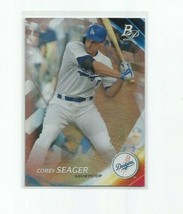 COREY SEAGER (LA Dodgers) 2017 BOWMAN PLATINUM BASEBALL #50 - $4.99