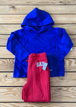 gapfit NWT boy’s hoodie pants set size 4 Red blue i5 - £21.01 GBP