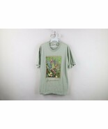 Vtg 90s Streetwear Womens L Brian Mahieu Cottage Garden Bouquet Flower T... - $735.76 MXN