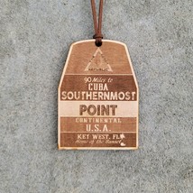 Key West Buoy Ornament 3.5&quot; Sounthernmost Point Florida Christmas Backpa... - £14.79 GBP