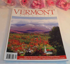 Vermont Magazine 2008 September October Fall Festivals Brightest Season Apples - £6.00 GBP