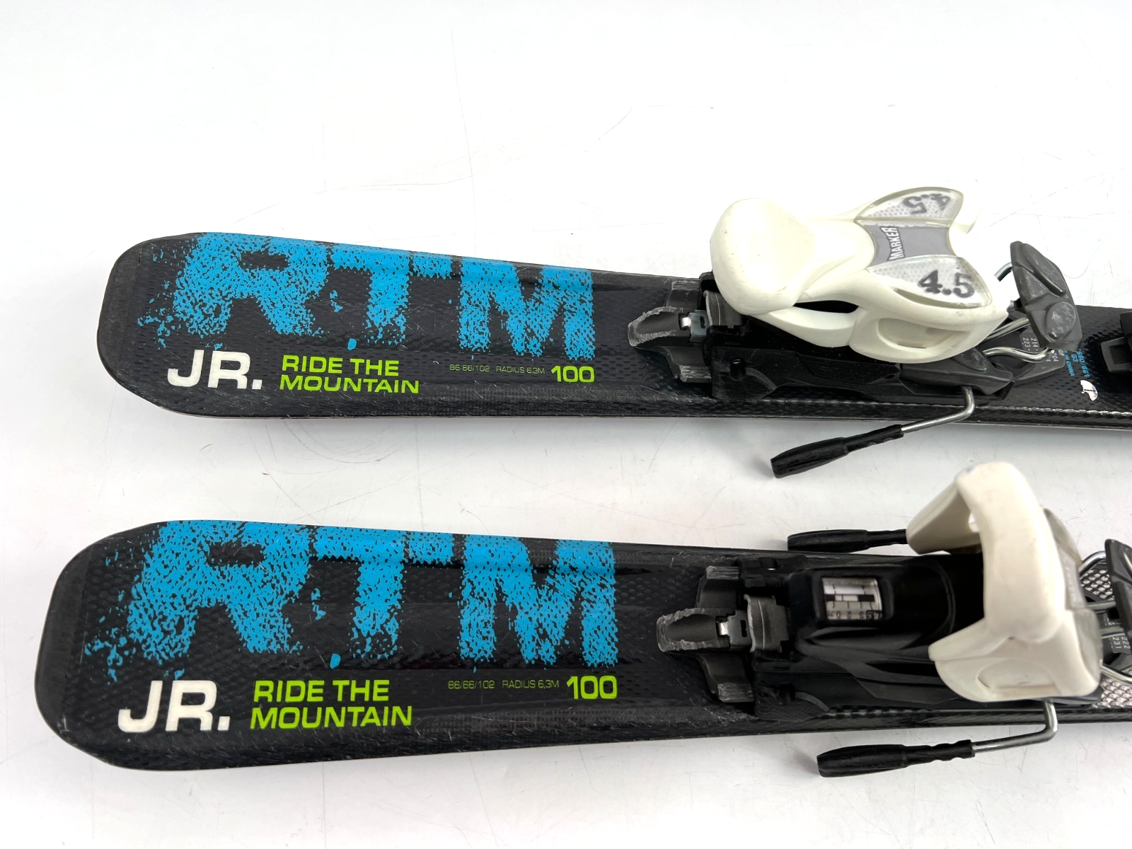 Volkl RTM JR 100 CM Junior Kid's Skis with Marker 4.5 Bindings 86/66/102 6.3 Item image 2