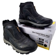 KHOMBU Boots Men&#39;s 12 Mason Outdoor Waterproof Rugged Slip-on Zipper Fro... - £48.70 GBP