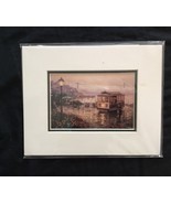 Anna Chrasta &quot;San Francisco Romantic&quot; Print Double Matted 1994 Signed Ne... - $14.84
