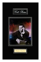 Cole Porter Autograph Matted and Museum Framed Ready to Hang - £544.16 GBP