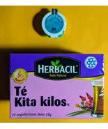 TEA KITA KILOS Herbacil † C/TLANCHALAGUA 25bags/bx &amp; GENTILAAX 50Caps† M... - $23.95