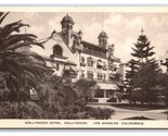 Hollywood Hotel Hollywood California CA UNP WB Postcard Z9 - £5.41 GBP