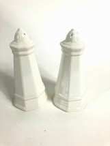 Pfaltzgraff Heritage White Salt and Pepper Dish Farmhouse Excellent Condition - £18.32 GBP