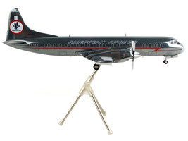 Lockheed L-188A Electra Astrojet Commercial Aircraft &quot;American Airlines&quot; Silver  - £101.58 GBP