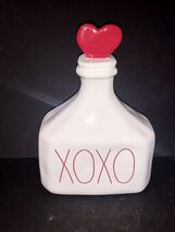 Rae Dunn XOXO Love Potion Heart Top Bottle Valentine’s Day Gift Decoré W... - $27.00