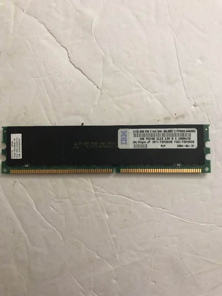 IBM Z H/C 2GB PC2100 CL2.5 2.5V D E (256Mx72) LAPTOP RAM Ships N 24h