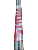 ADJUSTABLE CLOSET ROD 48&quot;- 72&quot; BRUSHED NICKEL - Knape &amp; Vogt RP0020-48/72BN - $44.54
