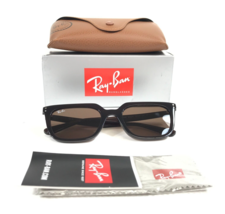 Ray-Ban Sunglasses RB4439D 6231/73 Opal Brown Rectangle with Dark Brown ... - £104.48 GBP