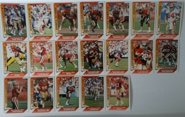 1991 Pacific San Francisco 49ers Niners Team Set of 19 Football Cards - £6.37 GBP