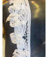 5 Yards Piece White Cotton Battenburg Edge Lace 2 1/4” - $10.52