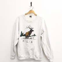 Vintage Elk Sweatshirt Large - £50.32 GBP