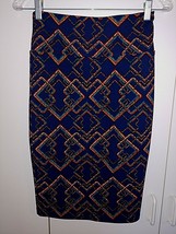 LULA ROE LADIES THIN KNIT PENCIL SKIRT-XS-NWOT-POLYESTER/SPANDEX-WIDE WA... - £6.75 GBP