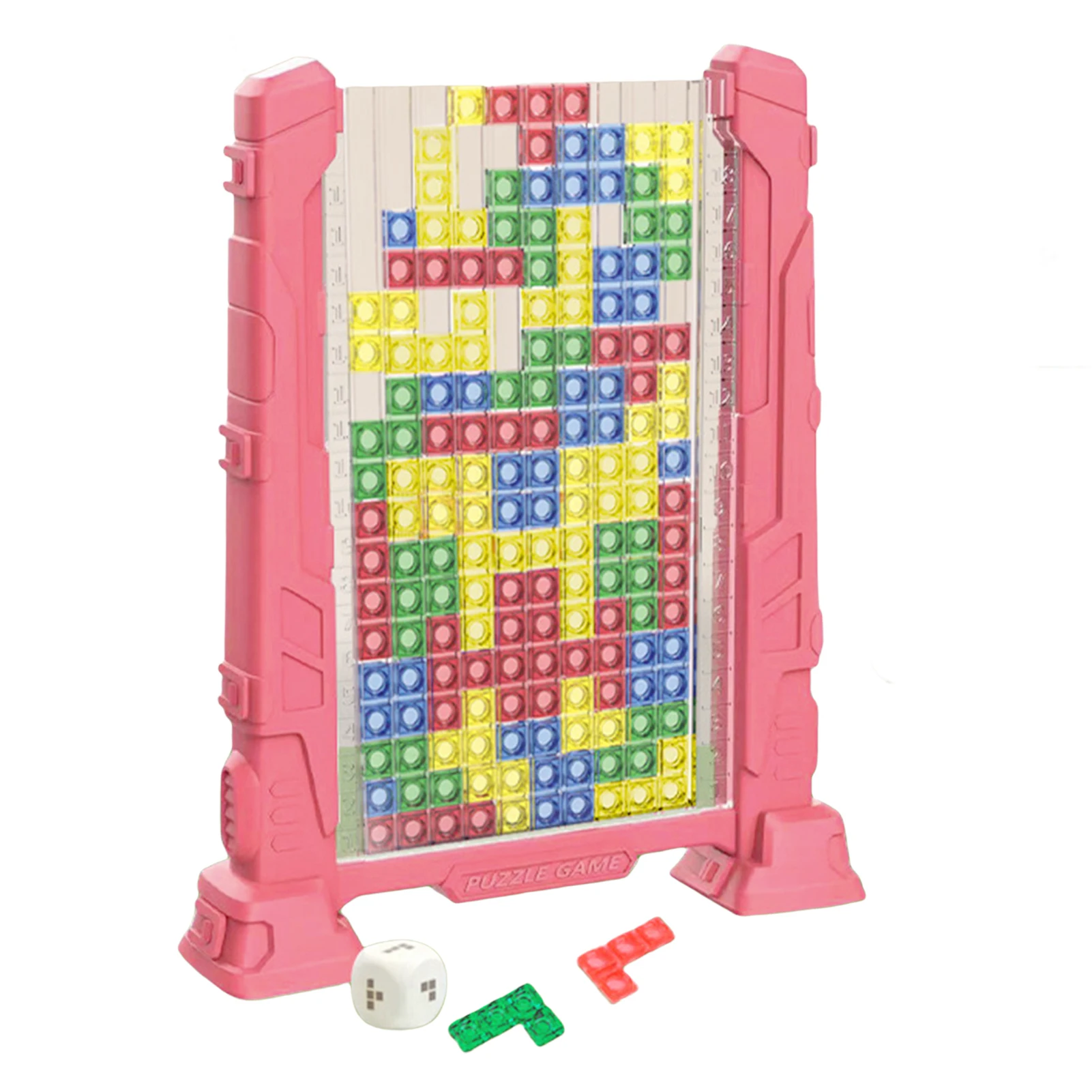 Plastic Blocks Puzzle Brain Teasers Educational Montessori Tangram Toys for Baby - £14.97 GBP+