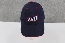 ISU Baseball Cap One Size Blue w Red White Gold Trim Iowa State Cyclones Hat GUC - £12.17 GBP