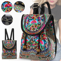 Women Handmade Vintage Rucksack Purse Shoulder Backpack Handbag Large Travel Bag - £17.62 GBP