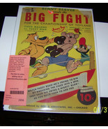 vintage 1940&#39;s reed &amp; associates dime line cardboard models {the big fight} - £15.57 GBP