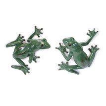 Stone Garden Frog Wall Accent (Set of 2) - $1,469.01 MXN