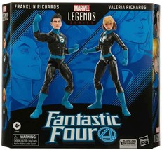 Marvel Legends Fantastic Four 6"Figure 2-Pack Franklin Valeria Richards IN STOCK - £110.75 GBP